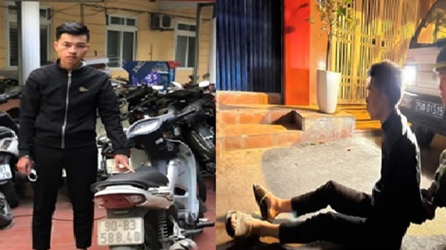 Công an phường tuần tra đêm, bắt giữ đối tượng trộm cắp xe máy