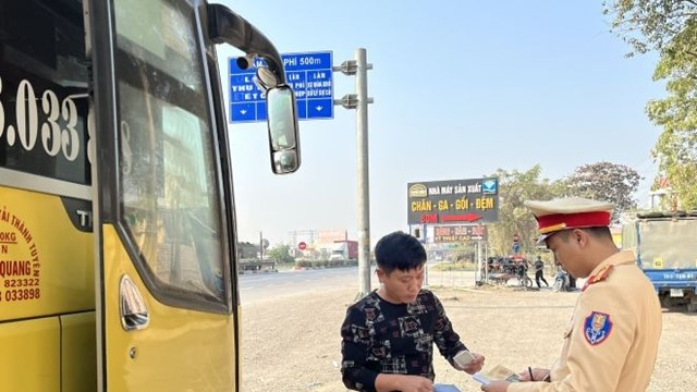 Hải Phòng: Tập trung xử lý xe khách, xe buýt vi phạm TTATGT dịp Tết