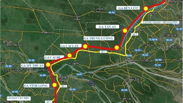 Cần 9 tỷ USD làm đường sắt TP Hồ Chí Minh - Cần Thơ