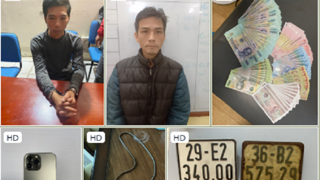 Triệt phá ổ nhóm trộm cắp, cướp giật tài sản