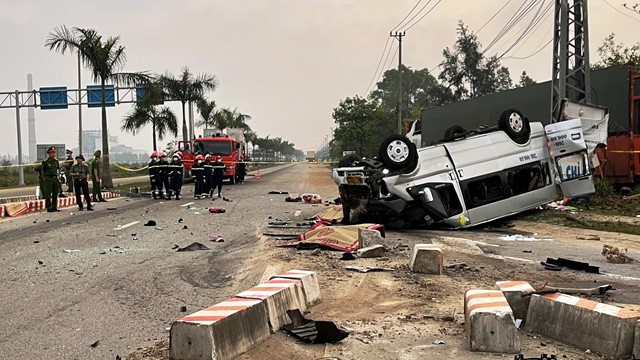 Vụ tai nạn thảm khốc ở Quảng Nam: Xe khách chạy quá tốc độ, chở quá người quy định