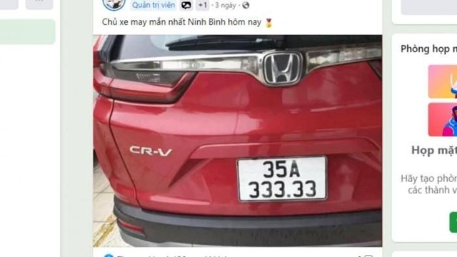 Phạt 7,5 triệu đồng người đăng thông tin sai về ô tô đeo biển 35A - 333.33