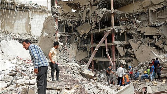 Nổ lớn gây sập 3 căn nhà, 7 người thiệt mạng