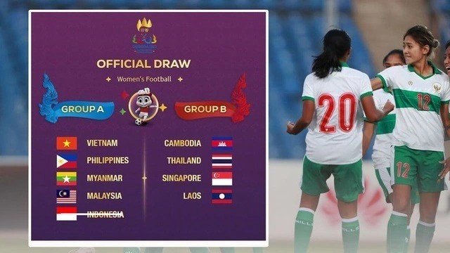 Bóng đá nữ SEA Games 32: Indonesia rút lui, bảng đấu của ĐT nữ Việt Nam còn lại 4 đội