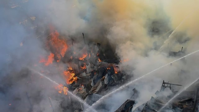 Cháy lớn ở Philippines, 7 người thiệt mạng, 40 ngôi nhà bị thiêu rụi