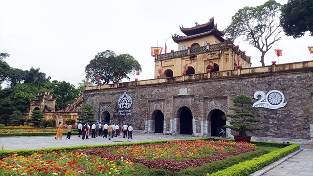 Ra mắt hệ thống đặt vé trực tuyến tại Hoàng thành Thăng Long vào ngày 15/6