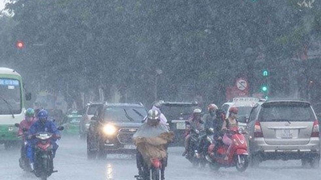 Thời tiết hôm nay 31/7: Bắc Bộ mưa dông kéo dài, tập trung vào chiều tối và đêm