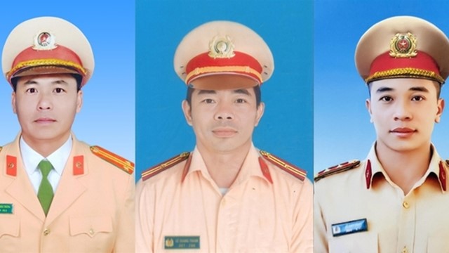 Truy tặng Huân chương Bảo vệ Tổ quốc cho 3 chiến sĩ Công an hy sinh ở đèo Bảo Lộc