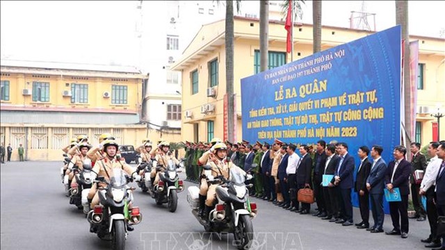 Hà Nội: Đẩy mạnh tuyên truyền về công tác bảo đảm trật tự, an toàn giao thông 