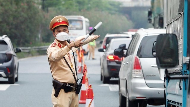 Hà Nội: Tăng cường bảo đảm trật tự, an toàn giao thông trong dịp nghỉ lễ Quốc khánh 2/9