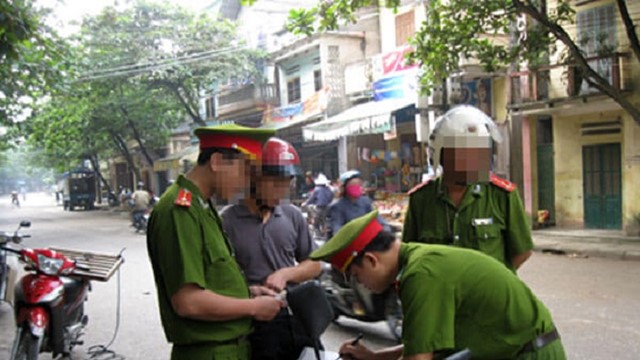 Công an cấp xã có được xử phạt người đi xe máy từ ngày 15/9?