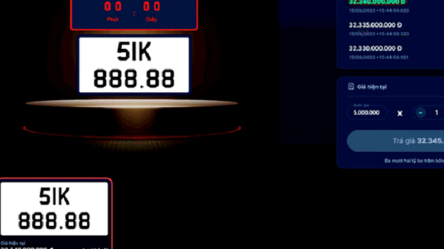 Cập nhật danh sách biển số xe ô tô TP Hồ Chí Minh đã được đấu giá từ 15/9