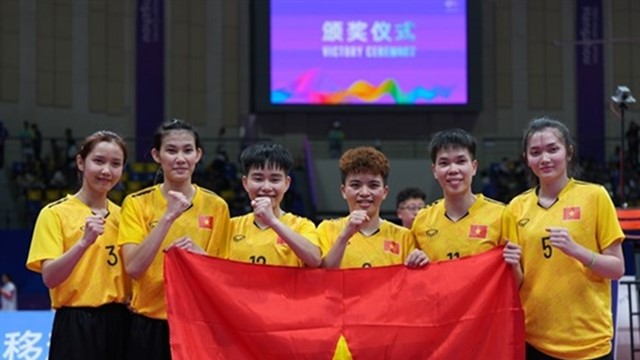 Cầu mây Việt Nam hoàn thành xuất sắc nhiệm vụ tại ASIAD 19