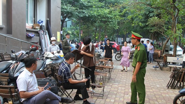 Xử lý trật tự đô thị quanh chung cư CT6 Yên Hoà