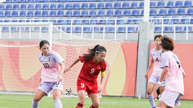 Đội tuyển nữ Việt Nam dừng bước sau khi thua Nhật Bản