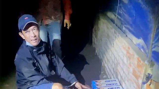  Bắt quả tang đối tượng vận chuyển hơn 5.000 bao thuốc lá lậu