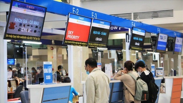 Khung giá dịch vụ vận chuyển hành khách trên các đường bay nội địa