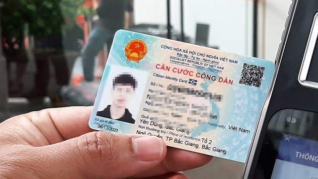 Từ 1/7/2024, thời gian cấp đổi thẻ Căn cước không quá 7 ngày