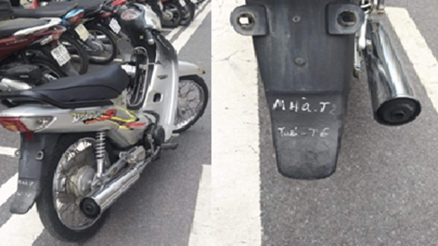 Tìm chủ sở hữu chiếc xe máy bị mất trộm tại quận Bắc Từ Liêm
