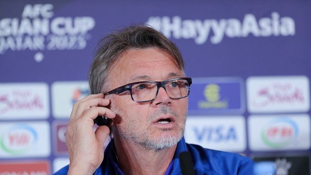 HLV Philippe Troussier nói gì trước trận đấu đầu tiên tại Asian Cup 2023?