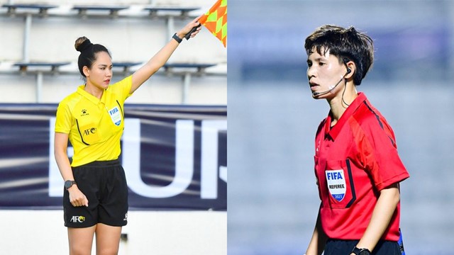 Hai nữ trọng tài Việt Nam được bổ nhiệm tại Vòng loại thứ 3 Olympic Paris 2024