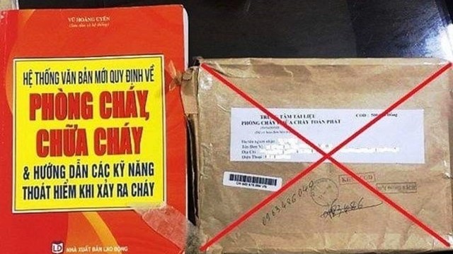 Cảnh báo thủ đoạn giả danh cảnh sát Phòng cháy chữa cháy để bán các loại phương tiện, tài liệu PCCC&CNCH