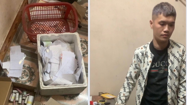 Công an quận Hoàng Mai bắt giữ 1 vụ sản xuất pháo nổ