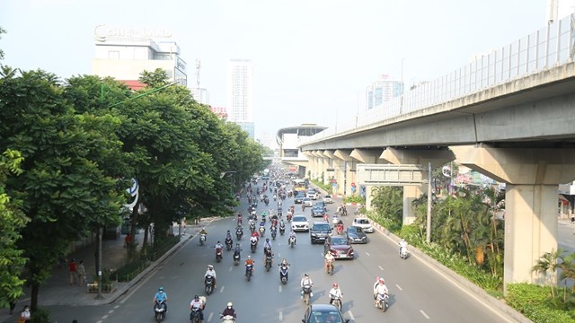 Giao thông thuận lợi ngày đầu các thí sinh đến trường thi