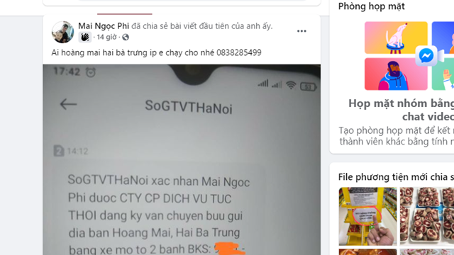 Shipper ồ ạt lên mạng xã hội, nhận khách ngoài luồng