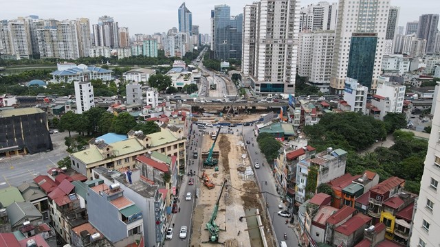 Hầm chui Lê Văn Lương dự kiến hoàn thành vào tháng 10/2022