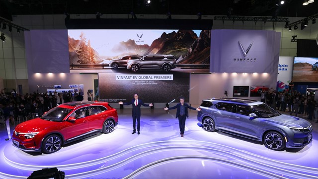 Xe điện Việt Nam ra mắt ở Mỹ, hứa hẹn một tương lai đầy bất ngờ