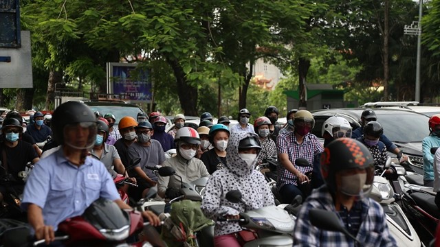 Hà Nội: Xây dựng đề án thu phí xe máy vào một số khu vực