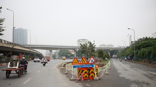 Tổ chức lại giao thông qua nút giao Mai Dịch