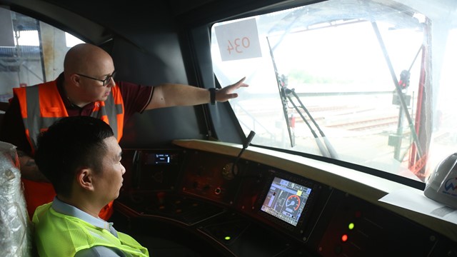 Đào tạo 50 lái tàu vận hành tuyến đường sắt Nhổn – ga Hà Nội