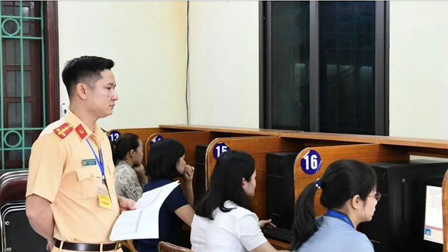 Công an Hà Nội thông báo lịch sát hạch lái xe