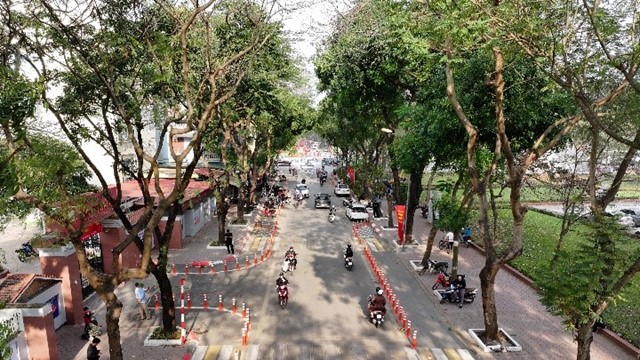 Trường tiểu học Vạn Phúc thí điểm giải pháp an toàn giao thông