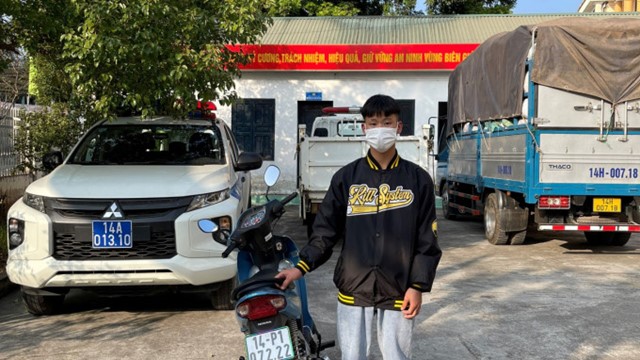 Quảng Ninh: Khoe clip “bốc đầu” lên mạng xã hội, nam thanh niên bị xử phạt