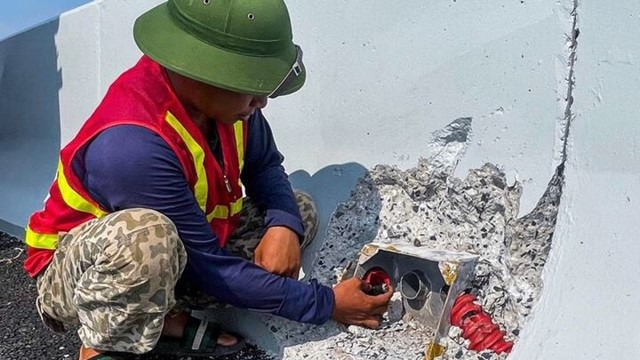 Quảng Ninh: 3.000m cáp ngầm trên cao tốc Vân Đồn - Móng Cái bị lấy cắp