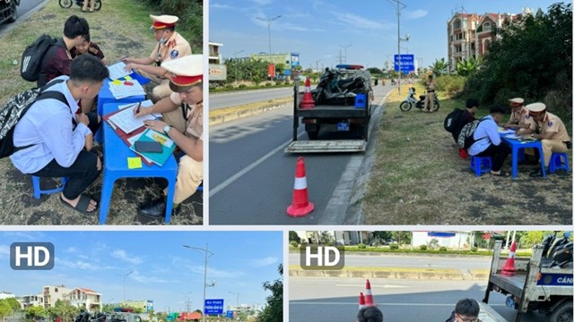 Hải Phòng: Tuyên truyền, xử lý vi phạm đối với học sinh, sinh viên điều khiển phương tiện vi phạm TTATGT