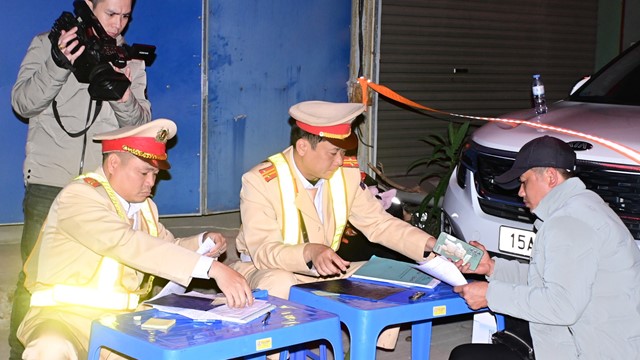 Hải Phòng: 7 ngày Tết xử lý 1.077 trường hợp vi phạm nồng độ cồn