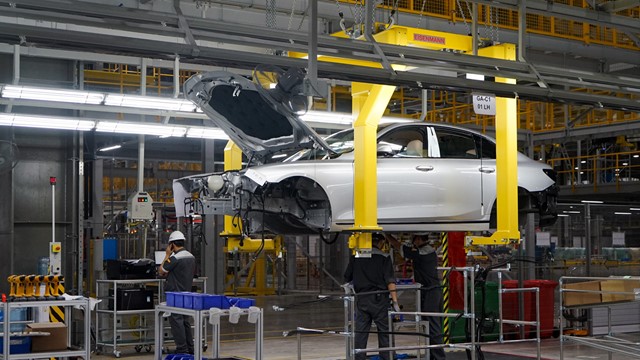 Tháng 5/2022, lượng ô tô sản xuất, lắp ráp trong nước tăng 17,6% so với năm ngoái