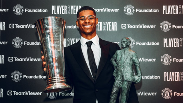Rashford giành cú đúp danh hiệu tại M.U