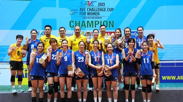 ĐT bóng chuyền nữ Việt Nam sẵn sàng cho FIVB Challenger Cup 2023.