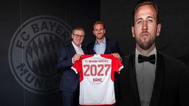 Bayern Munich công bố “bom tấn” Harry Kane