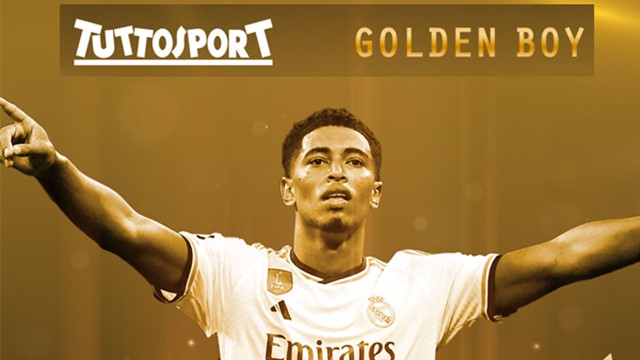 Jude Bellingham giành danh hiệu “Cậu bé Vàng” 2023