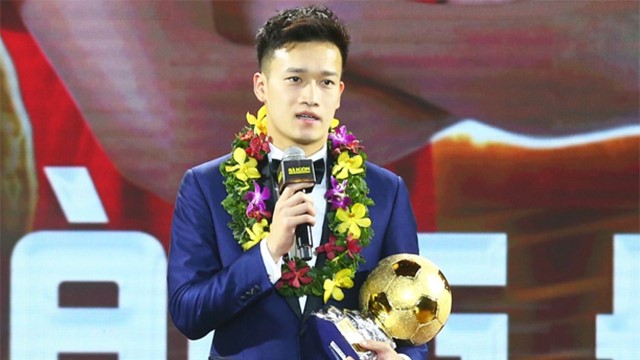 Hoàng Đức giành Quả bóng Vàng Việt Nam lần thứ 2 trong sự nghiệp