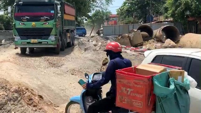 Mỹ Đức: Mất an toàn giao thông tại dự án thi công Cầu đập tràn Quan Sơn