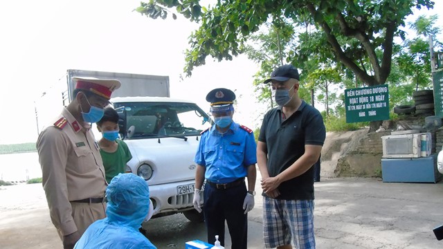 Siết chặt công tác phòng dịch Covid-19 tại các bến thủy nội địa