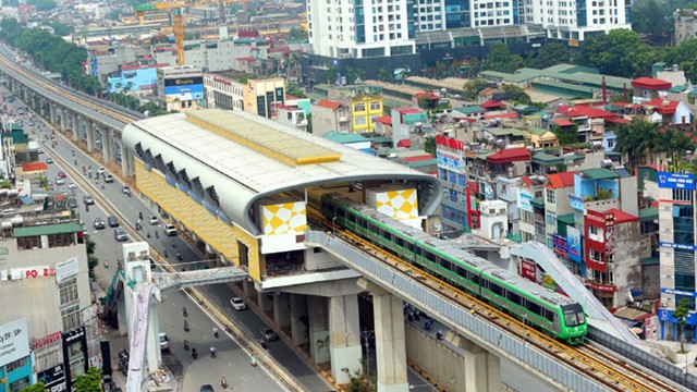 Đường sắt đô thị Cát Linh - Hà Đông chạy thử sớm