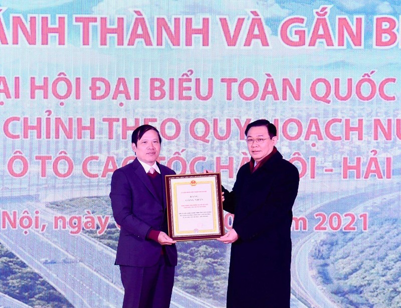 Khanh thanh nut giao Vanh dai 3 voi cao toc Ha Noi - Hai Phong - Hinh anh 3